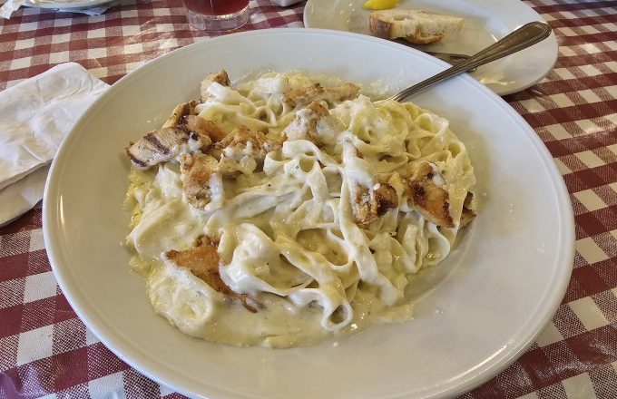 Chicken parmesan at Mandola's Italian Kitchen in Houston