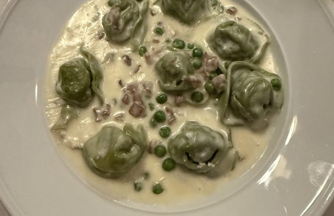 Gelato dessert at Mandola's Italian Kitchen in Houston
