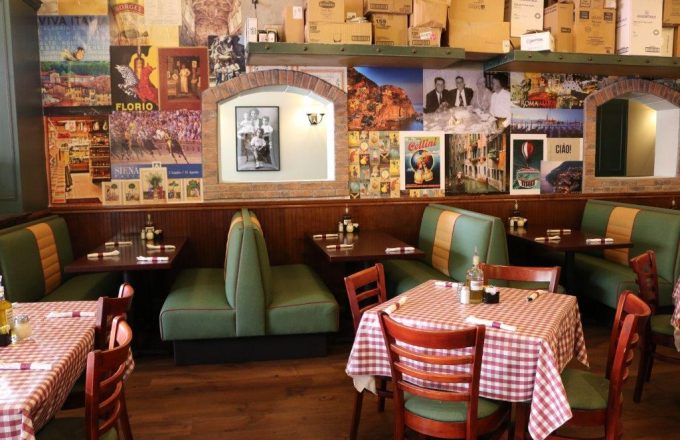 Exterior of Laurenzo's restaurant in Houston