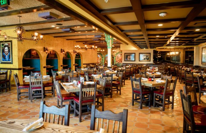 Interior of El Tiempo Cantina Galleria