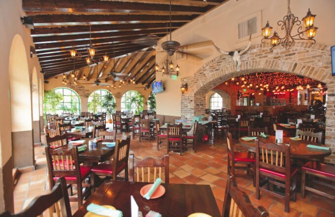 Interior of El Tiempo Cantina Gessner