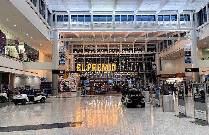 George Bush Intercontinental Airport terminal in Houston