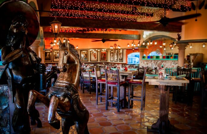 Interior of El Tiempo Cantina Katy
