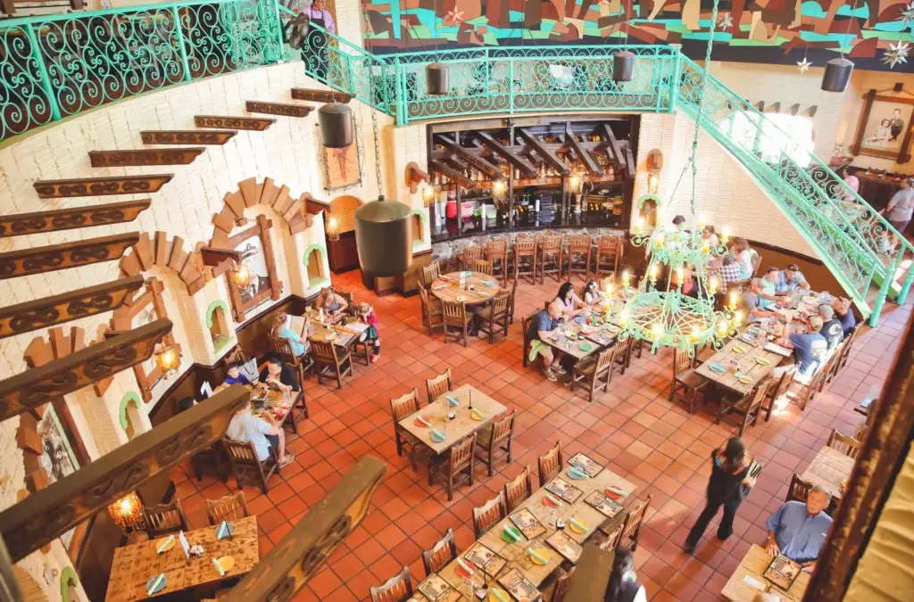 Exterior of El Tiempo Cantina Vintage Park location in Houston